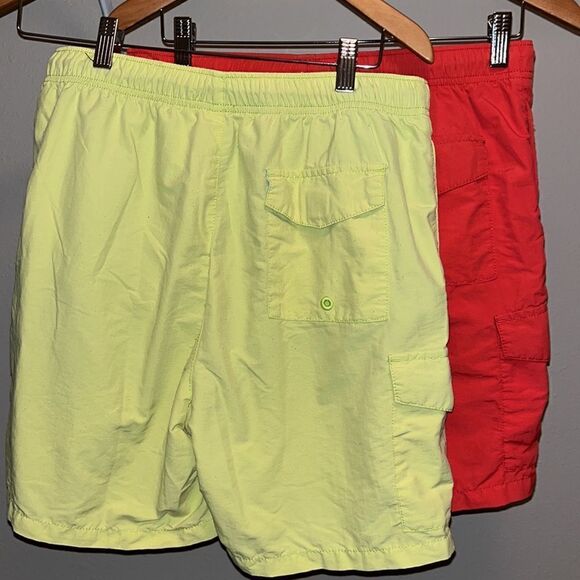 2-Tommy Bahama Cargo style 4 pocket mesh lined swim beach summer sailfish shorts - Picture 8 of 11